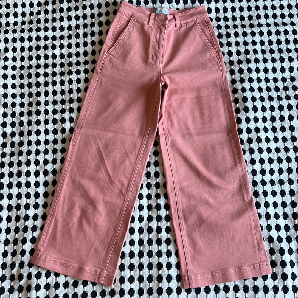 Everlane Wide Leg Crop Pant